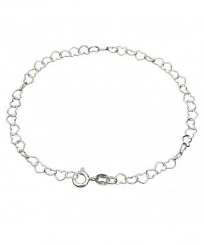 Sterling Silver Nickel Anklet Adjustable