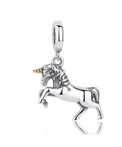 Kiss Unicorn Sterling European Bracelet
