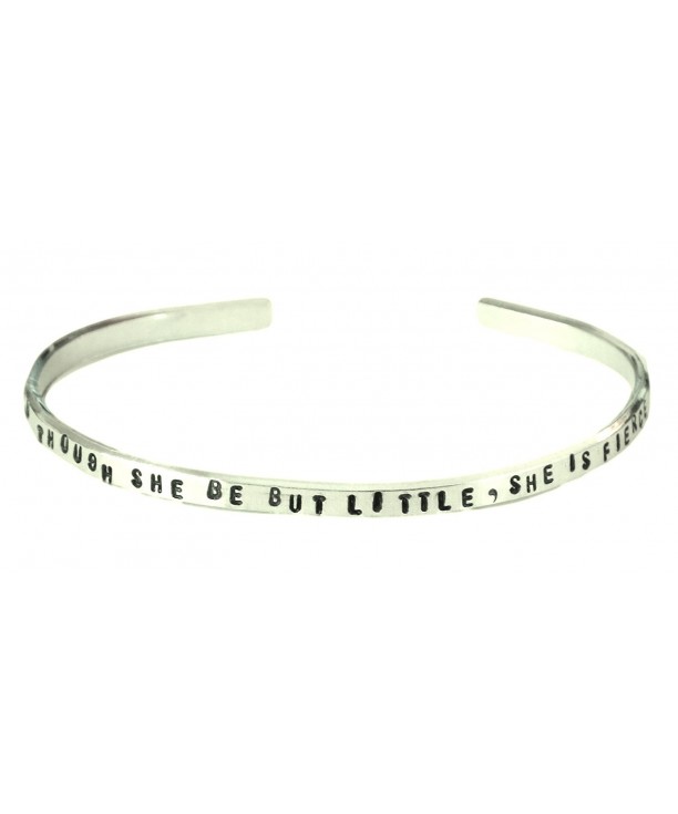 Shakespeare Bracelet Though Little aluminum