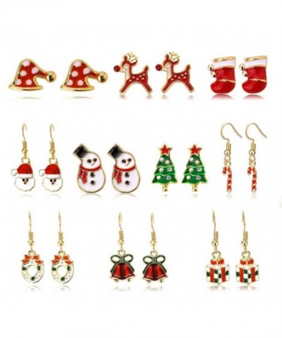 Kids Christmas Stud Earring Hypoallergenic