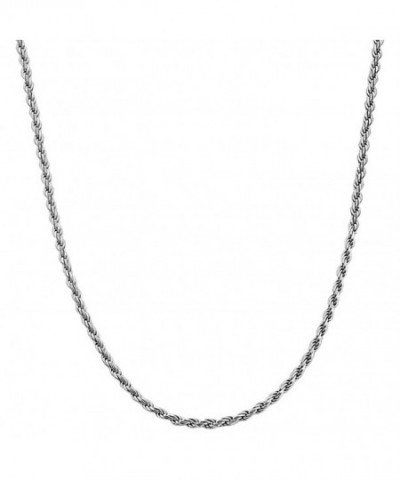 Sterling Silver 1 7mm Diamond Cut Chain