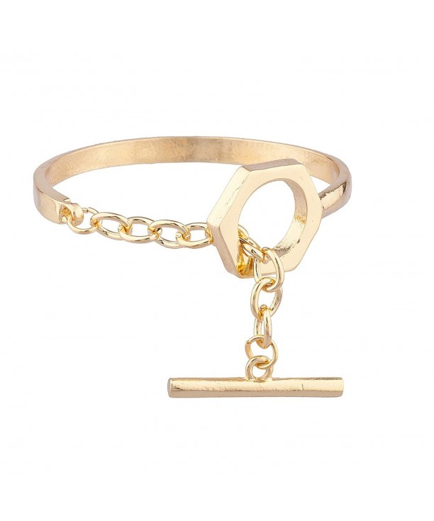 Lux Accessories Rocker Toggle Bracelet
