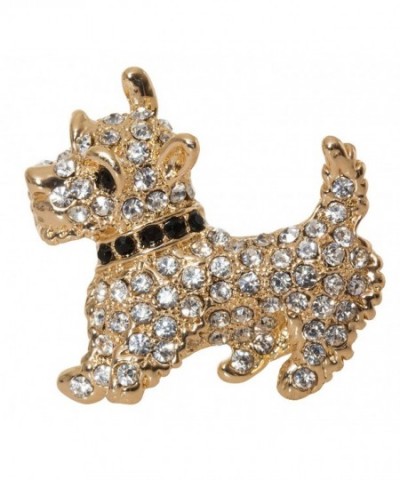 Scottish Terrier Detailed Crystal Accents