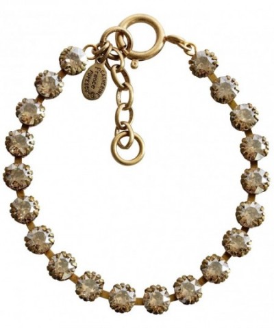 Catherine Popesco Goldtone Bracelet Champagne