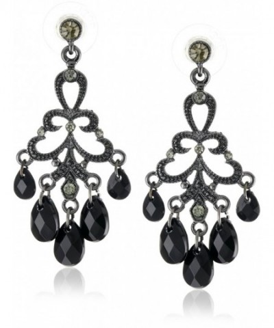 1928 Jewelry Crystal Chandelier Earrings