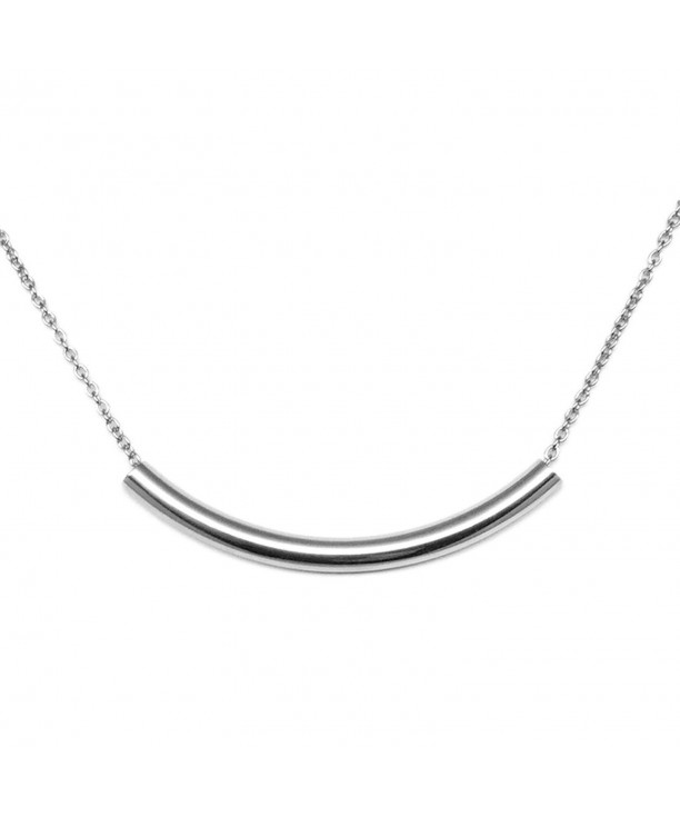 Stainless Steel Curved Necklace Chain