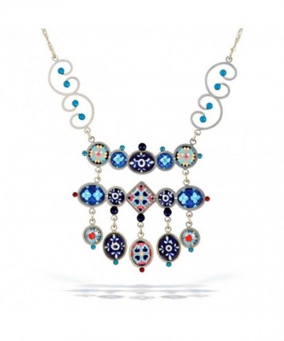 Artazia Magic Carpet Necklace Cobalt