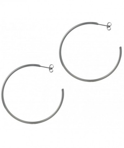 Stainless Steel Hoop Earrings Women