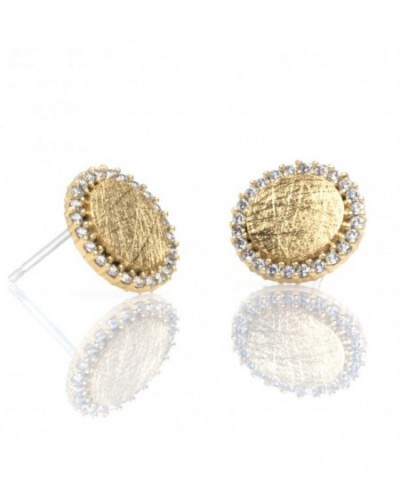 PAVOI Plated Simulated Diamond Earrings