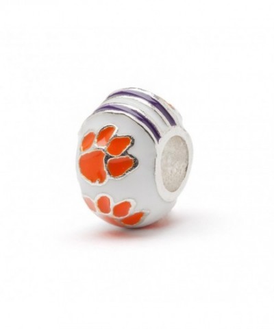 Clemson University Jewelry Stainless Bracelets