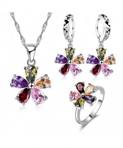 JEMMIN Colorful Necklace Earring Jewelry