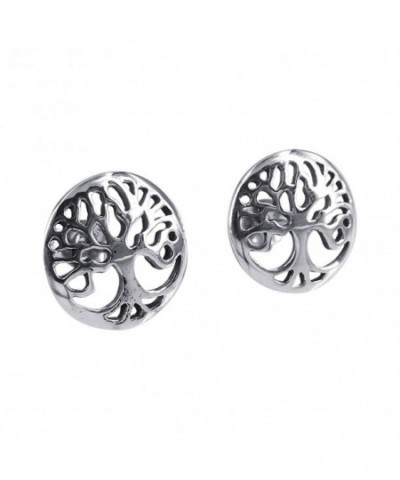 Flourishing Tree Sterling Silver Earrings