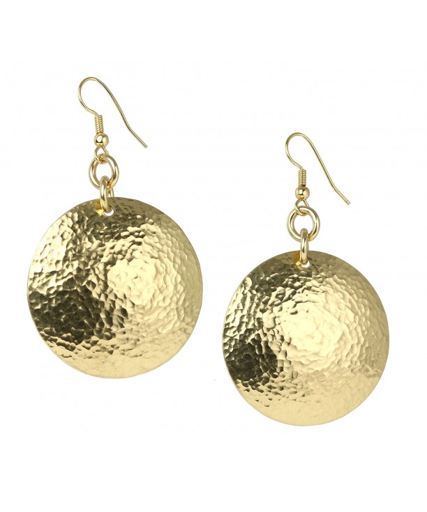 Hammered Earrings John Brana Jewelry