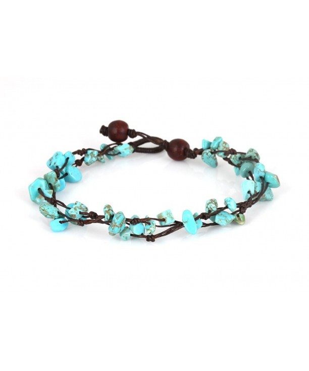 Turquoise Anklet Beautiful Handmade JB 0123A