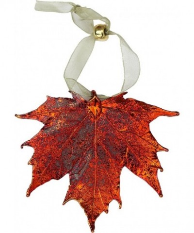 Leaf Ornament Iridescent Maple Bottle