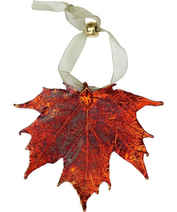 Leaf Ornament Iridescent Maple Bottle