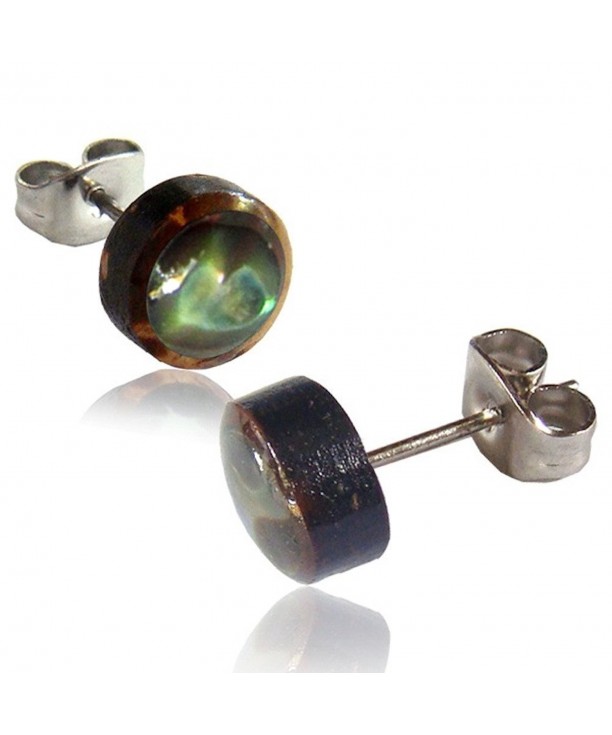 Earth Accessories Stainless Organic Earrings