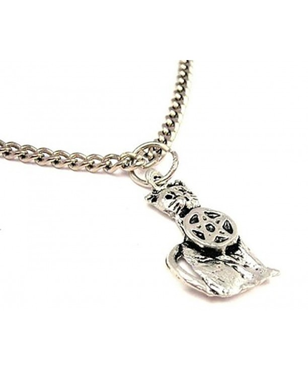 ChubbyChicoCharms Familiar Pentagram Single Necklace