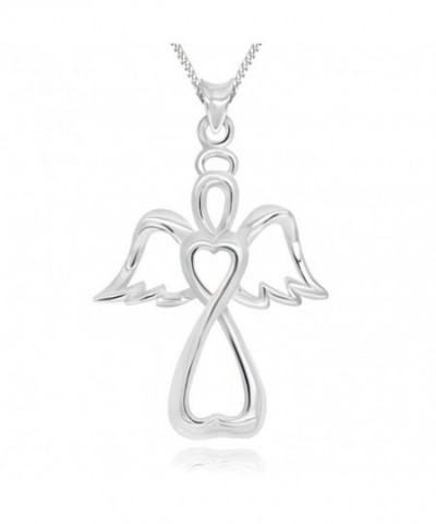 Sterling Silver Guardian Pendant Necklace
