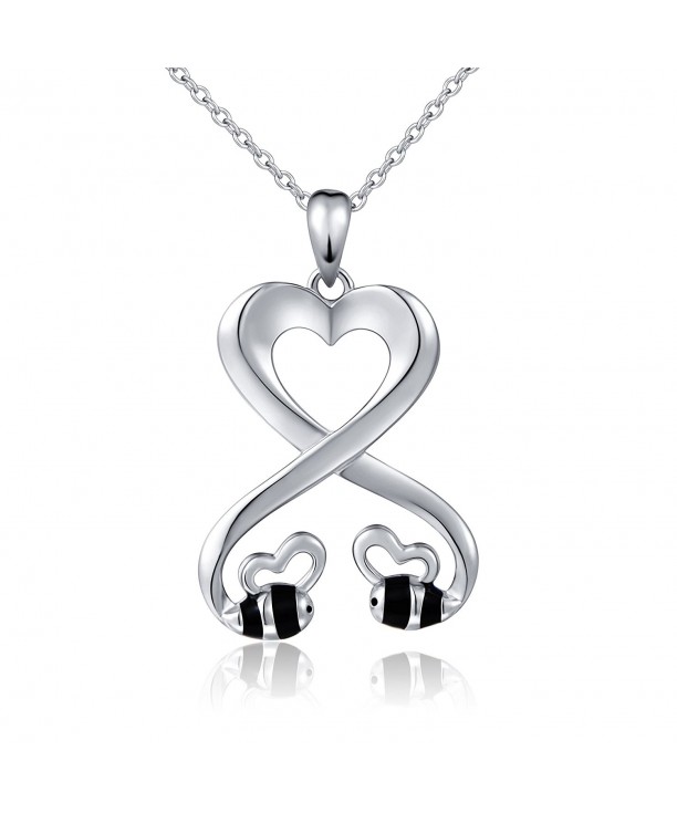 Sterling Infinity Pendant Necklace Girlfriend