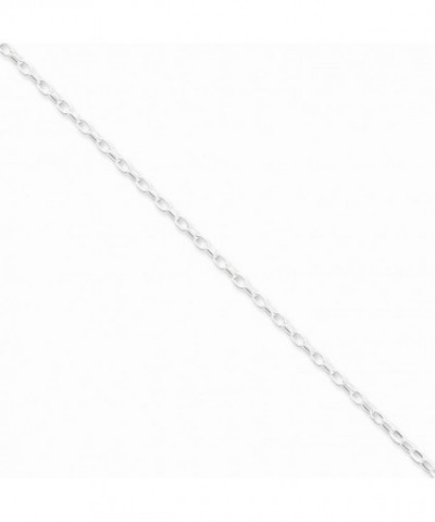 Sterling Silver 2 5mm Necklace Inches