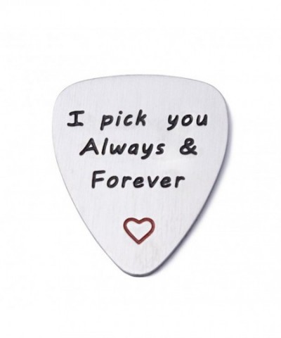 Guitar Stainless Pendant Valentine Forever