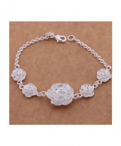 IVYRISE Flower Silver Beautiful Bracelet
