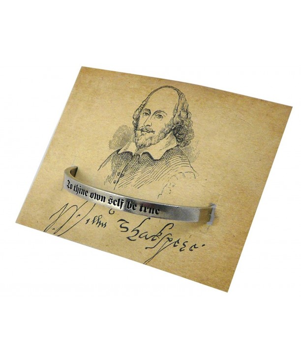 Thine Unisex Pewter Bracelet American