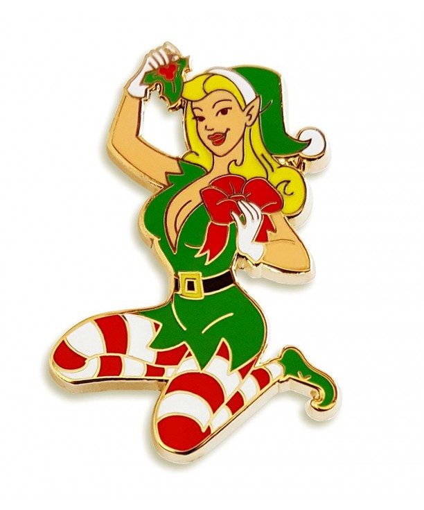 Pinsanity Christmas Holiday Enamel Lapel