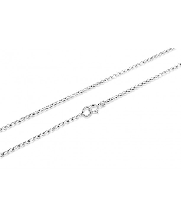 Sterling Silver Round Cable Inches