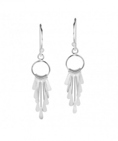 Cascading Chandelier Sterling Silver Earrings