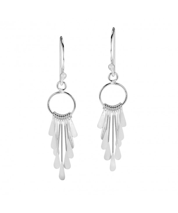 Cascading Chandelier Sterling Silver Earrings