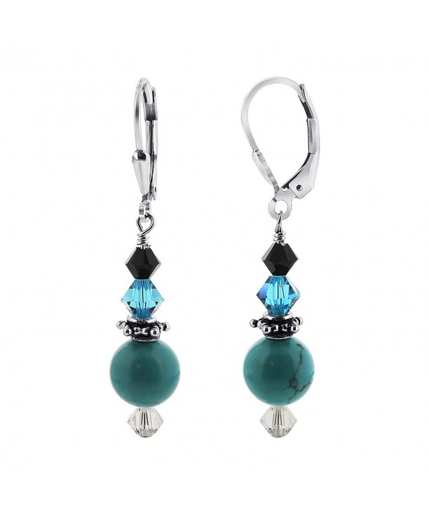 Gem Avenue Simulated Turquoise Swarovski