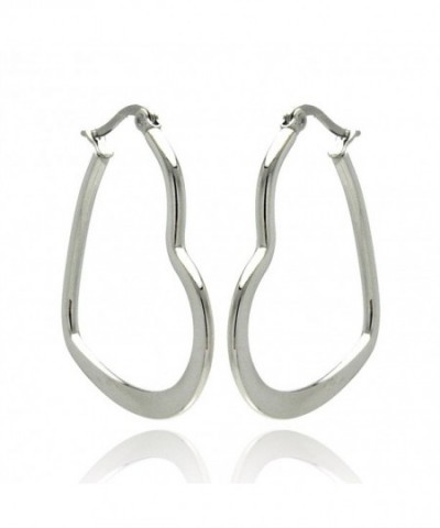 Stainless Steel Polished Womens Earrings