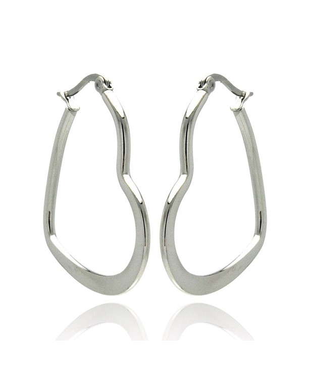 Stainless Steel Polished Womens Earrings