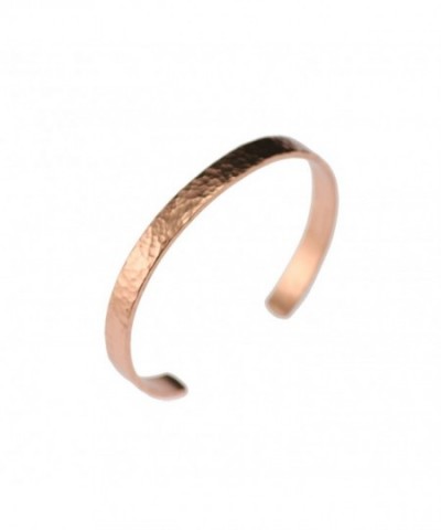 Hammered Copper Cuff Bracelet Durable