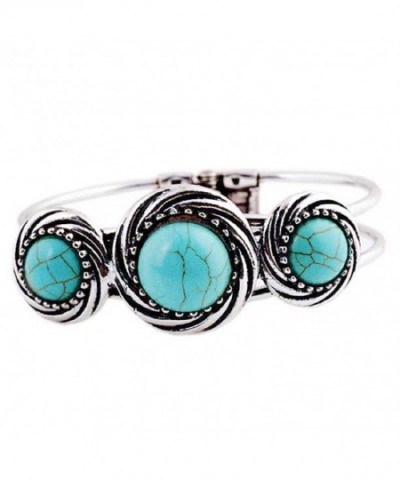 Baishitop Bracelet Imitation Turquoise Bohemian