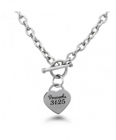 Stainless Steel Proverbs 31 Necklace