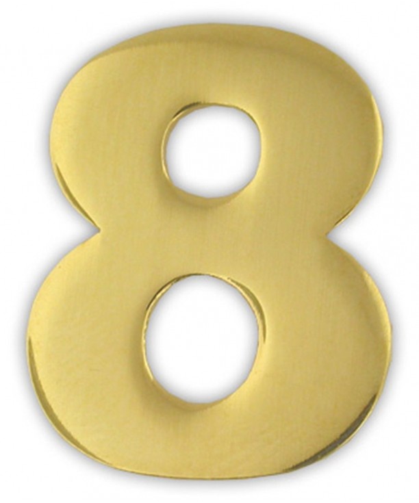 PinMarts Numerical Number Eight Lapel