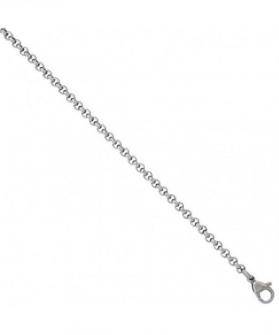 Surgical Steel Rolo Chain inch