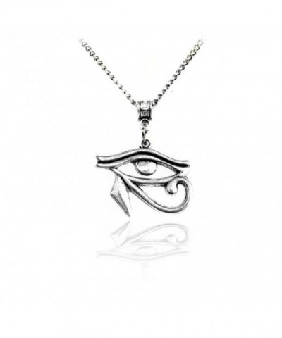 Antiqued Silver Egyptian Horus Necklace