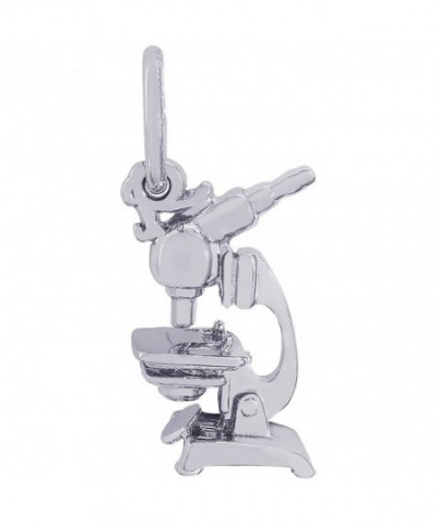 Rembrandt Charms Sterling Silver Microscope