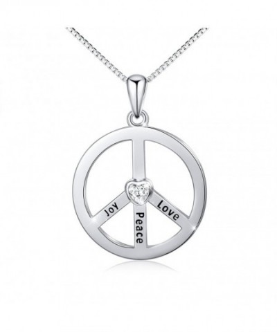 Sterling Classic Engrave Pendant Necklace