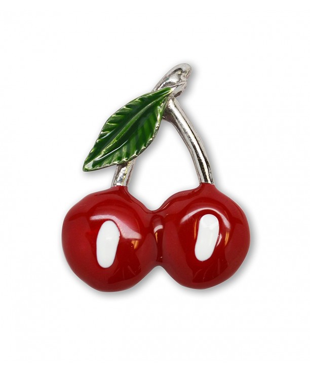 Cherries Jacket Classic Pewter Enamel