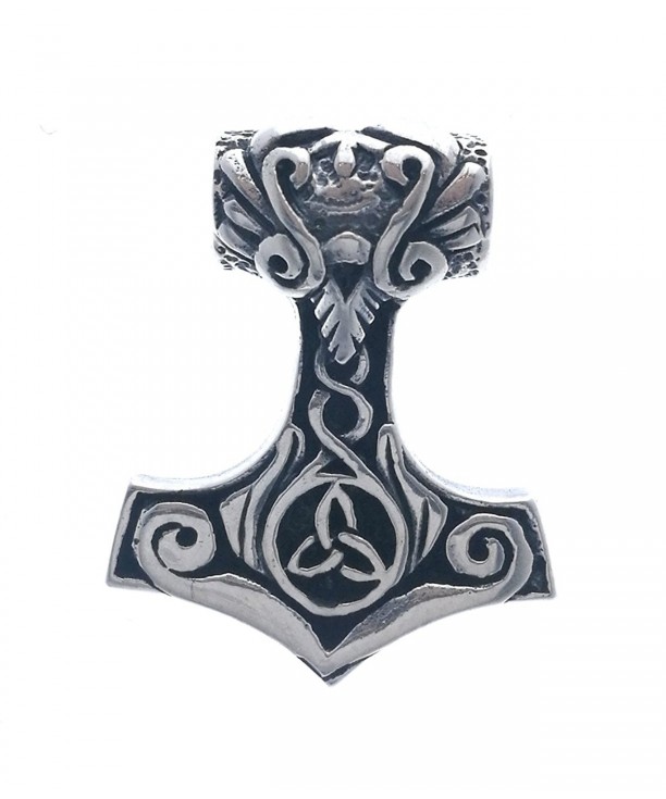 Sterling Silver Hammer Celtic Pendant