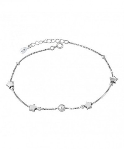 LovelyCharms Sterling Silver Anklet Bracelets