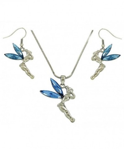 DianaL Boutique Tinkerbell Necklace Earrings