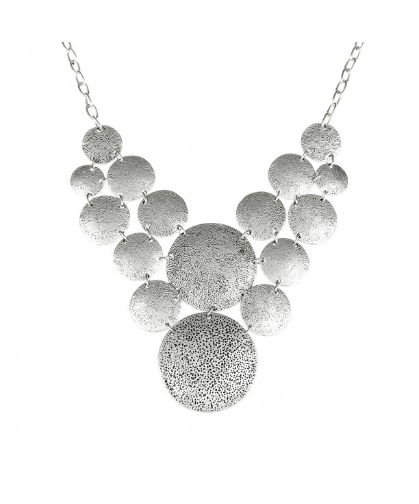 Silver Elegant Vintage Statement Necklace