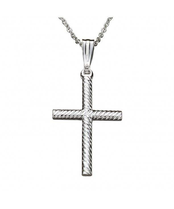 Sterling Silver Cross Pendant Necklace