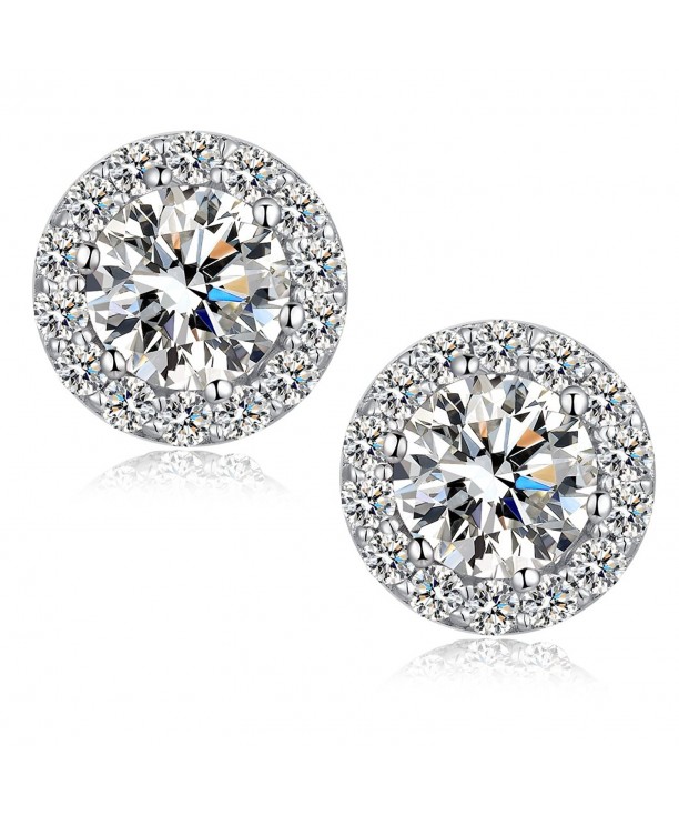 Sterling Earrings Zirconia Earring Princess